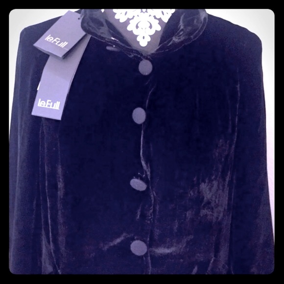 NWT RARE Le Full Suede Italian Blazer/Jacket - Picture 7 of 9